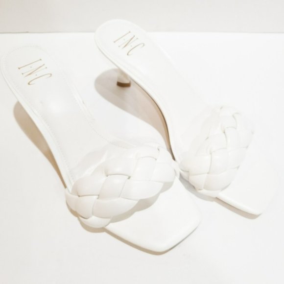 INC Parker Woven Slide Sandals-8 - Picture 7 of 8